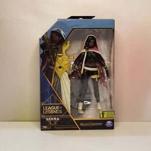 League of Legends Official Senna Premium Collectible Action Figure with Base NWT